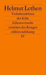Verhaltenslehren der Kälte Cover des Buches Verhaltenslehren der Kälte (ISBN: 9783518118849)