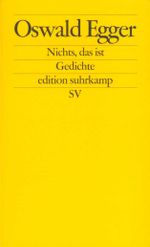 Nichts, das ist Cover des Buches Nichts, das ist (ISBN: 9783518122693)