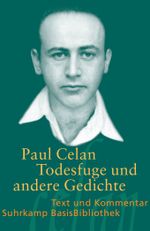 »Todesfuge« und andere Gedichte Cover des Buches »Todesfuge« und andere Gedichte (ISBN: 9783518188590)