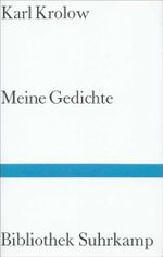 Meine Gedichte (Bibliothek Suhrkamp) Cover des Buches Meine Gedichte (Bibliothek Suhrkamp) (ISBN: 9783518220375)