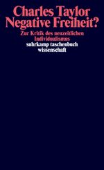 Negative Freiheit? Cover des Buches Negative Freiheit? (ISBN: 9783518286272)