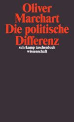 Die politische Differenz Cover des Buches Die politische Differenz (ISBN: 9783518295564)