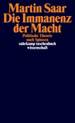 Die Immanenz der Macht Cover des Buches Die Immanenz der Macht (ISBN: 9783518296547)