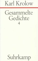 Gesammelte Gedichte. 4 Bände Cover des Buches Gesammelte Gedichte. 4 Bände (ISBN: 9783518408452)