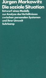 Die soziale Situation Cover des Buches Die soziale Situation (ISBN: 9783518075173)
