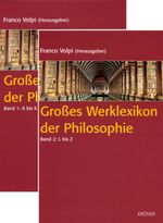 Grosses Werklexikon der Philosophie Cover des Buches Grosses Werklexikon der Philosophie (ISBN: 9783520829016)