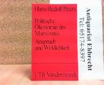 Politische Ökonomie des Marxismus. Anspruch und Wirklichkeit. Cover des Buches Politische Ökonomie des Marxismus. Anspruch und Wirklichkeit. (ISBN: 9783525031384)