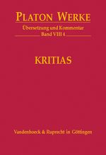 VIII 4 Kritias Cover des Buches VIII 4 Kritias (ISBN: 9783525304310)