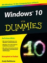 Windows 10 für Dummies Cover des Buches Windows 10 für Dummies (ISBN: 9783527711413)