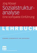 Sozialstrukturanalyse Cover des Buches Sozialstrukturanalyse (ISBN: 9783531149974)