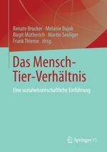 Das Mensch-Tier-Verhaltnis Cover des Buches Das Mensch-Tier-Verhaltnis (ISBN: 9783531169163)