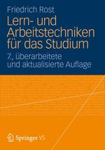 Lern- und Arbeitstechniken für das Studium Cover des Buches Lern- und Arbeitstechniken für das Studium (ISBN: 9783531180977)
