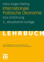 Internationale Politische Okonomie Cover des Buches Internationale Politische Okonomie (ISBN: 9783531184012)