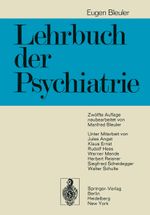 Lehrbuch der Psychiatrie Cover des Buches Lehrbuch der Psychiatrie (ISBN: 9783540059608)
