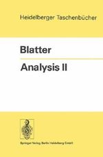 Analysis 2 (Heidelberger Taschenbücher) Cover des Buches Analysis 2 (Heidelberger Taschenbücher) (ISBN: 9783540069140)