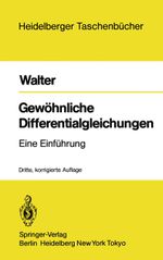 Gewöhnliche Differentialgleichungen (6300 839) Cover des Buches Gewöhnliche Differentialgleichungen (6300 839) (ISBN: 9783540161431)