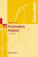 Postmodern Analysis (Universitext) Cover des Buches Postmodern Analysis (Universitext) (ISBN: 9783540258308)