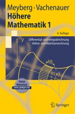Hohere Mathematik 1 Cover des Buches Hohere Mathematik 1 (ISBN: 9783540418504)