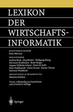 Lexikon der Wirtschaftsinformatik (German Edition) Cover des Buches Lexikon der Wirtschaftsinformatik (German Edition) (ISBN: 9783540423393)