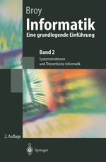 Informatik. Eine Grundlegende Einfuhrung Cover des Buches Informatik. Eine Grundlegende Einfuhrung (ISBN: 9783540643920)