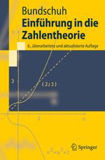 Einführung in die Zahlentheorie (Springer-Lehrbuch) (German Edition) Cover des Buches Einführung in die Zahlentheorie (Springer-Lehrbuch) (German Edition) (ISBN: 9783540764908)