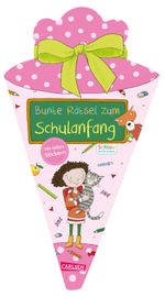 Schlau für die Schule: Bunte Rätsel zum Schulanfang mit Stickern (Schultüte für Mädchen) Cover des Buches Schlau für die Schule: Bunte Rätsel zum Schulanfang mit Stickern (Schultüte für Mädchen) (ISBN: 9783551190451)