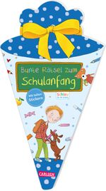 Schlau für die Schule: Bunte Rätsel zum Schulanfang mit Stickern (Schultüte für Jungen) Cover des Buches Schlau für die Schule: Bunte Rätsel zum Schulanfang mit Stickern (Schultüte für Jungen) (ISBN: 9783551190468)