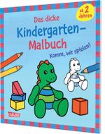 Ausmalbilder für Kita-Kinder: Das dicke Kindergarten-Malbuch: Komm, wir spielen! Cover des Buches Ausmalbilder für Kita-Kinder: Das dicke Kindergarten-Malbuch: Komm, wir spielen! (ISBN: 9783551192608)