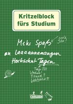 Kritzelblock fürs Studium Cover des Buches Kritzelblock fürs Studium (ISBN: 9783551682246)