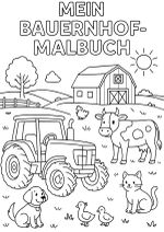 Mein Bauernhof Malbuch Cover des Buches Mein Bauernhof Malbuch (ISBN: 9783565021994)