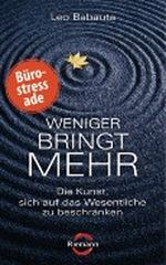 Weniger bringt mehr Cover des Buches Weniger bringt mehr (ISBN: 9783570501092)