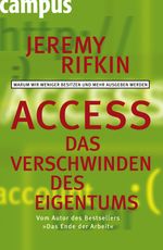 Access - Das Verschwinden des Eigentums Cover des Buches Access - Das Verschwinden des Eigentums (ISBN: 9783593383743)