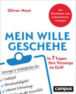 Mein Wille geschehe Cover des Buches Mein Wille geschehe (ISBN: 9783593517582)