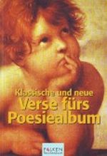 Verse fürs Poesiealbum. Cover des Buches Verse fürs Poesiealbum. (ISBN: 9783635605833)