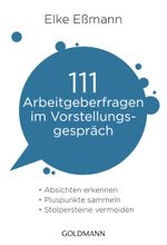 111 Arbeitgeberfragen im Vorstellungsgespräch Cover des Buches 111 Arbeitgeberfragen im Vorstellungsgespräch (ISBN: 9783641246532)