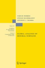 Global Analysis of Minimal Surfaces (Grundlehren der mathematischen Wissenschaften, 341, Band 341) Cover des Buches Global Analysis of Minimal Surfaces (Grundlehren der mathematischen Wissenschaften, 341, Band 341) (ISBN: 9783642117053)