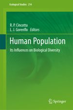 Human Population Cover des Buches Human Population (ISBN: 9783642267116)