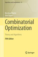 Combinatorial Optimization Cover des Buches Combinatorial Optimization (ISBN: 9783642427671)