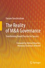 The Reality of M&A Governance Cover des Buches The Reality of M&A Governance (ISBN: 9783642442766)