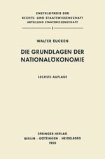 Die Grundlagen Der Nationalokonomie Cover des Buches Die Grundlagen Der Nationalokonomie (ISBN: 9783642649431)