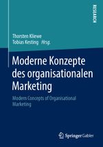 Moderne Konzepte des organisationalen Marketing Cover des Buches Moderne Konzepte des organisationalen Marketing (ISBN: 9783658046798)