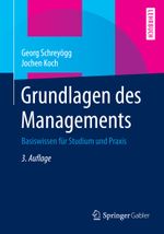 Grundlagen des Managements Cover des Buches Grundlagen des Managements (ISBN: 9783658067489)