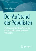Der Aufstand der Populisten Cover des Buches Der Aufstand der Populisten (ISBN: 9783658296063)
