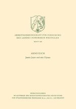 James Joyce und sein Ulysses Cover des Buches James Joyce und sein Ulysses (ISBN: 9783663010562)
