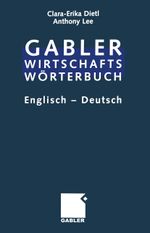 Commercial Dictionary / Wirtschaftswörterbuch Cover des Buches Commercial Dictionary / Wirtschaftswörterbuch (ISBN: 9783663078708)