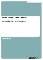 Tod und Trauer im Judentum Cover des Buches Tod und Trauer im Judentum (ISBN: 9783668543447)