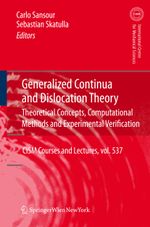 Generalized Continua and Dislocation Theory Cover des Buches Generalized Continua and Dislocation Theory (ISBN: 9783709117552)