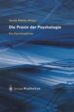 Die Praxis der Psychologie Cover des Buches Die Praxis der Psychologie (ISBN: 9783709171950)