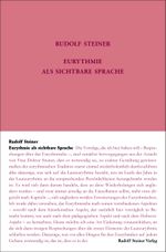 Eurythmie als sichtbare Sprache Cover des Buches Eurythmie als sichtbare Sprache (ISBN: 9783727427916)