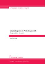 Grundlagen der Politolinguistik Cover des Buches Grundlagen der Politolinguistik (ISBN: 9783732901104)